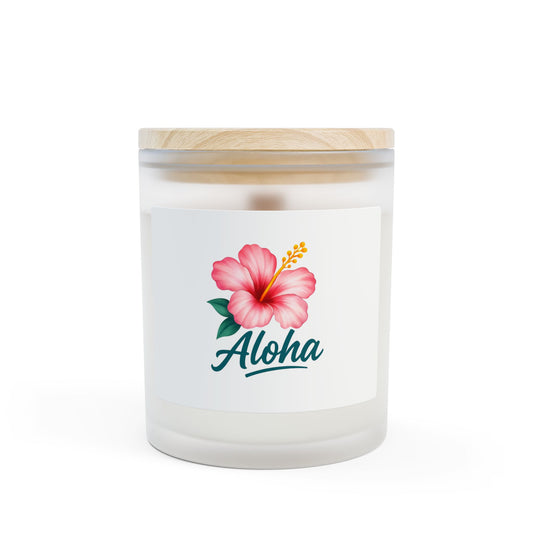 Hibiscus Candle