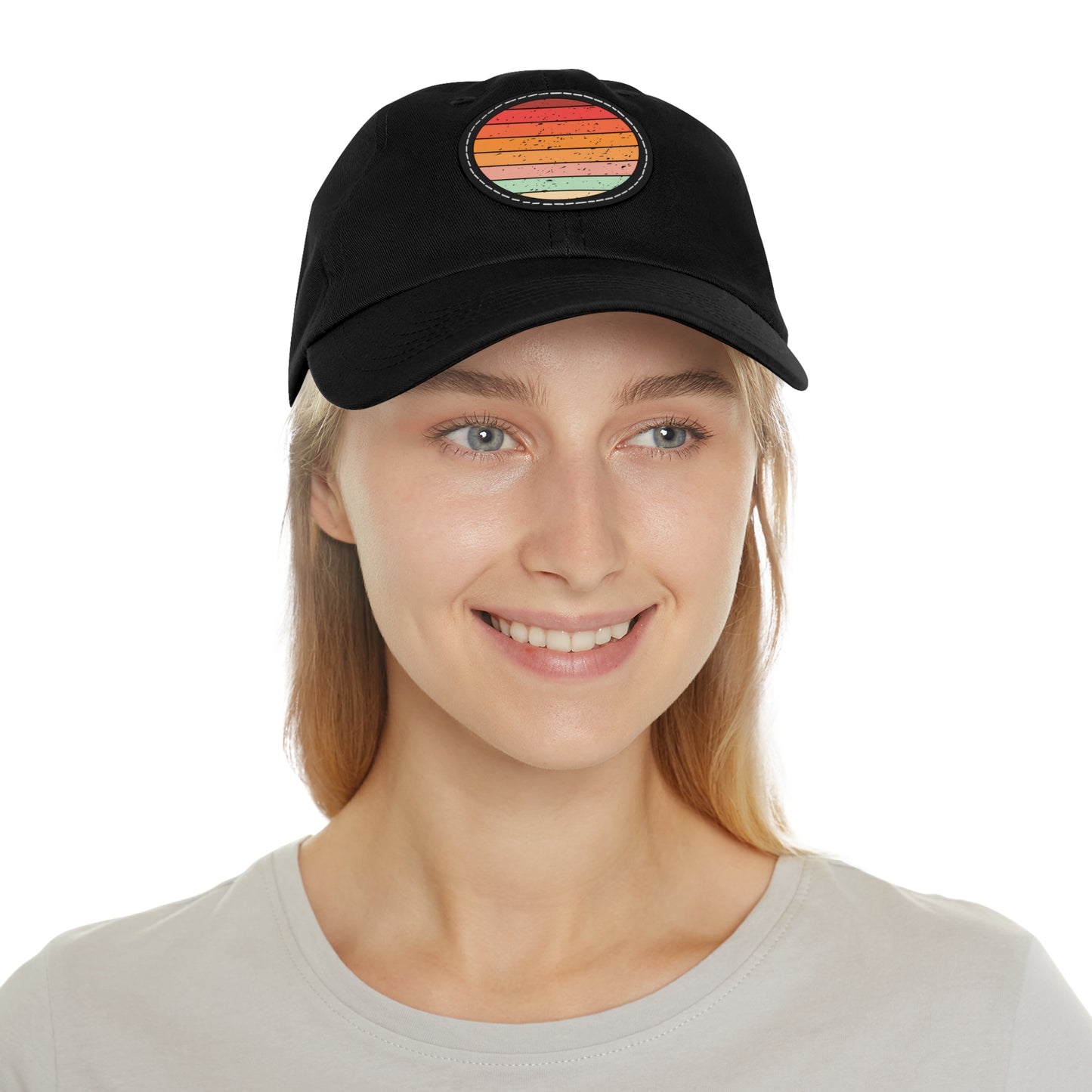 Island Sky Hat with Leather Patch