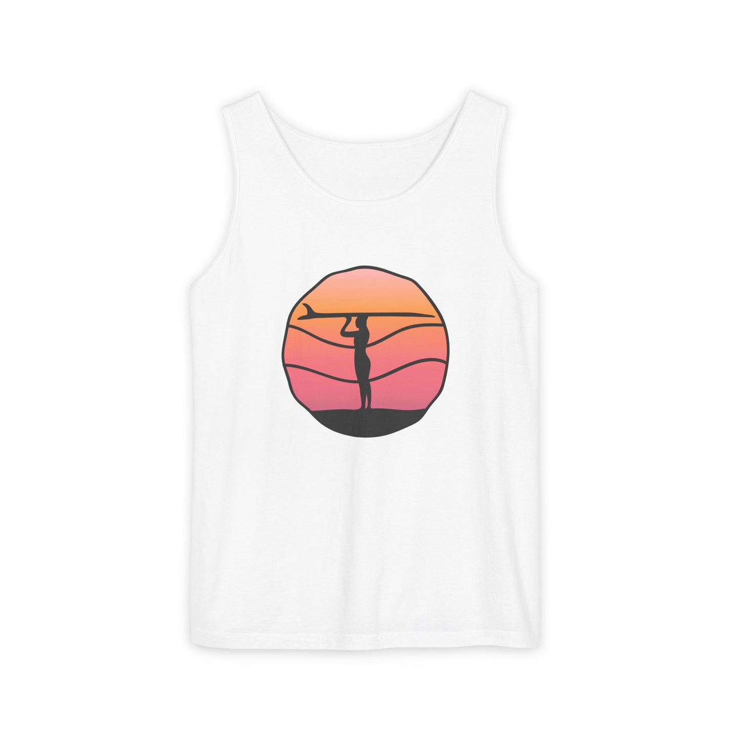Sunset Vibes Unisex Tank Top