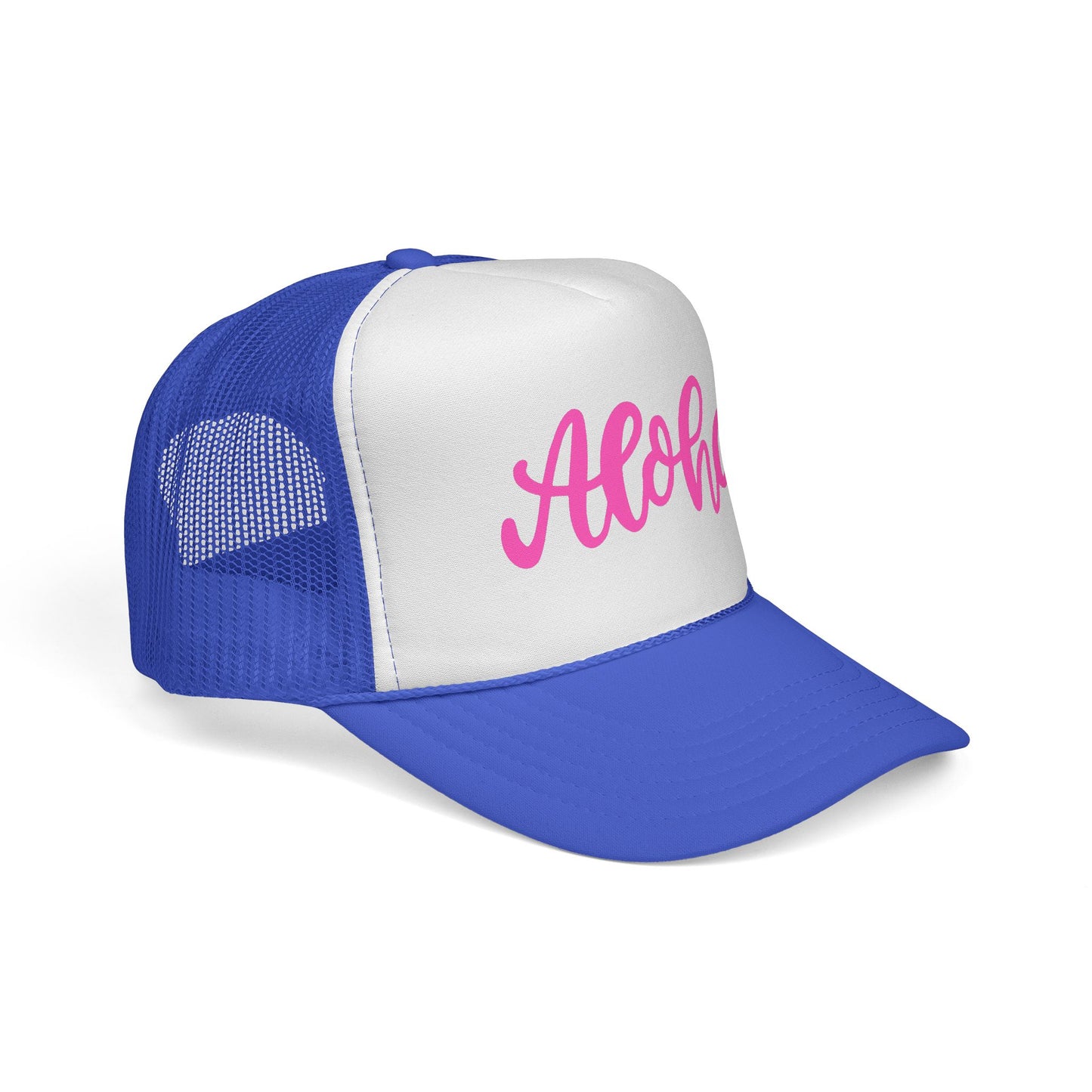 Pink Aloha Trucker Hat