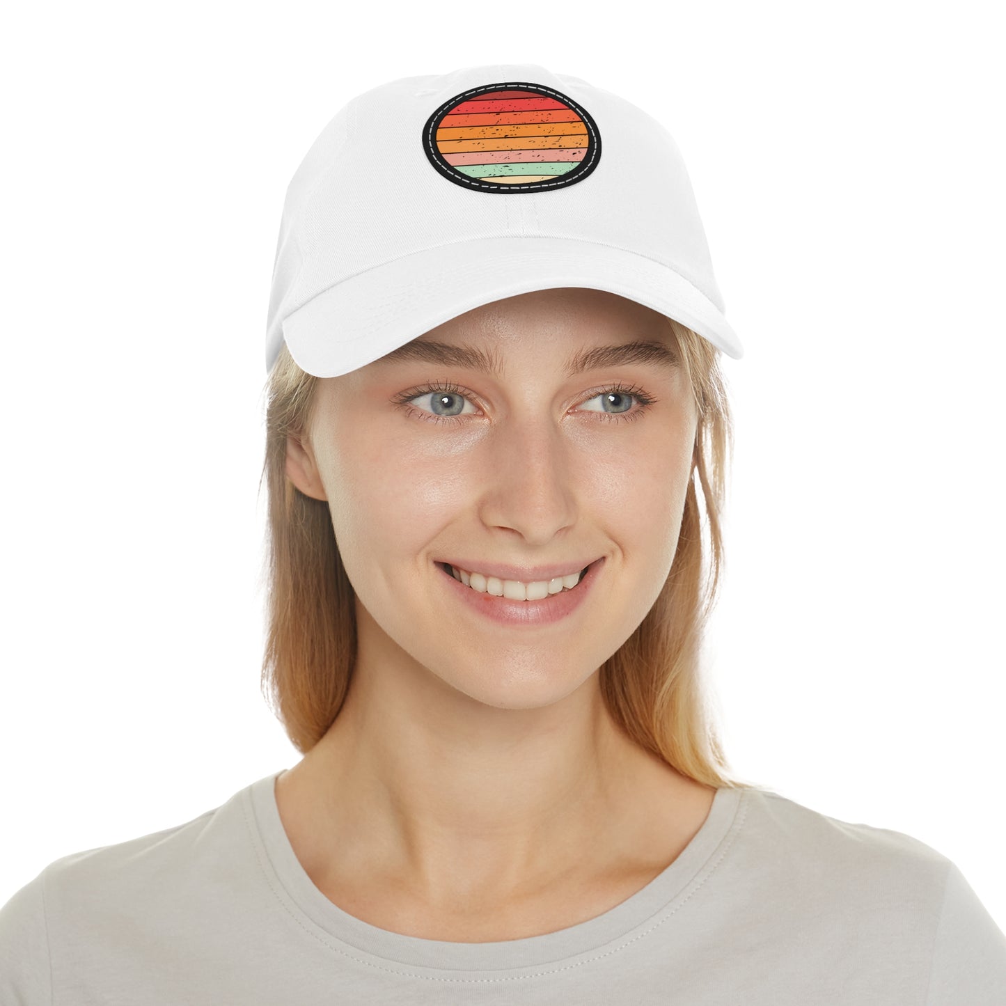 Island Sky Hat with Leather Patch