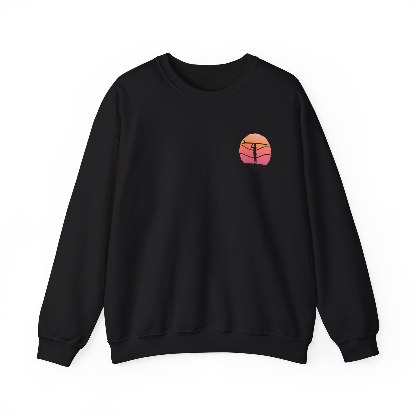 Surfer Sunset Crewneck Sweatshirt