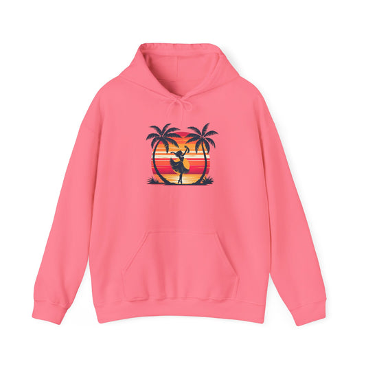 Hula Sunset Unisex Heavy Blend™ Hooded Sweatshirt