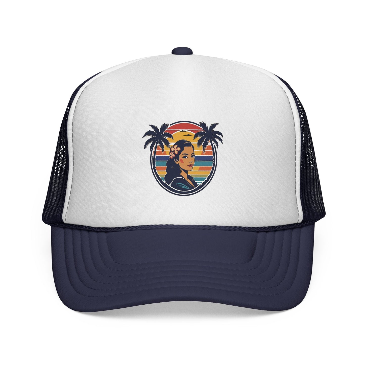 Vintage Hawaiian Trucker Hat