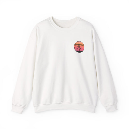 Surfer Sunset Crewneck Sweatshirt