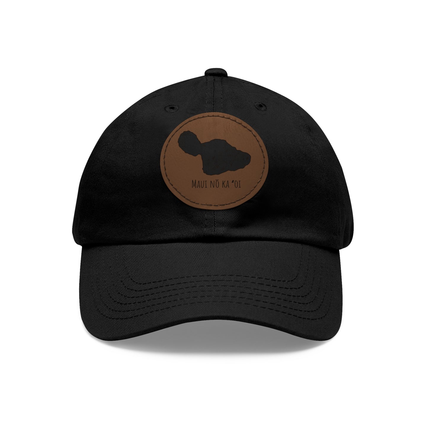 Maui no ka ʻoi Leather Patch Hat