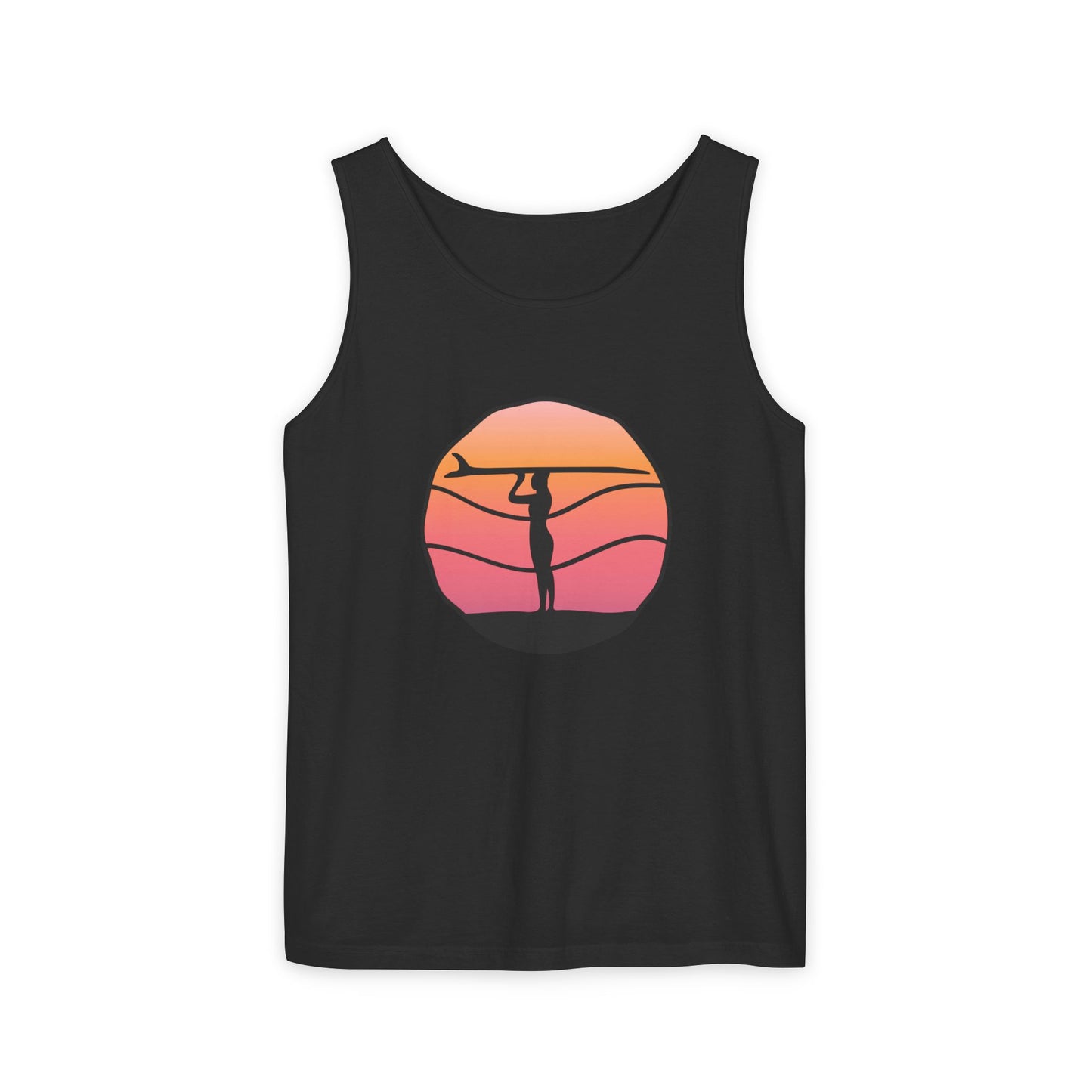 Sunset Vibes Unisex Tank Top