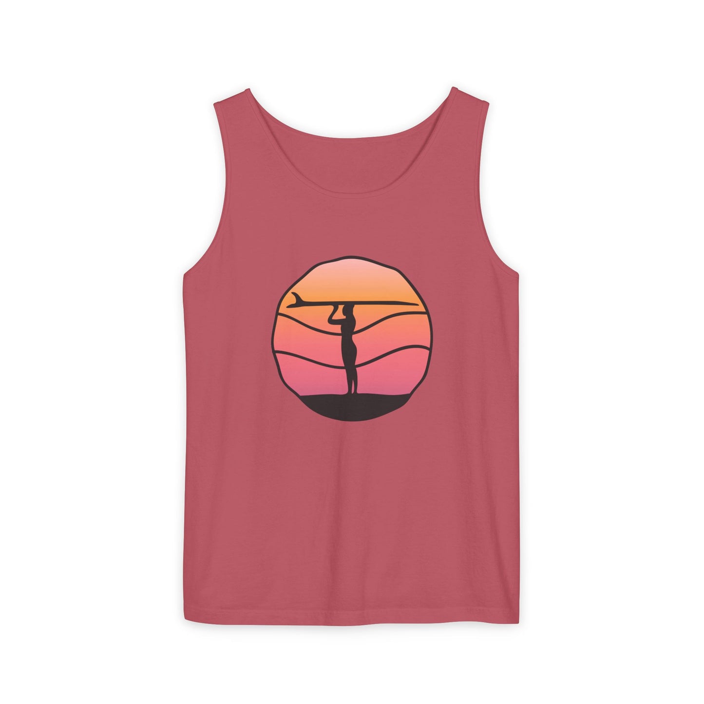 Sunset Vibes Unisex Tank Top