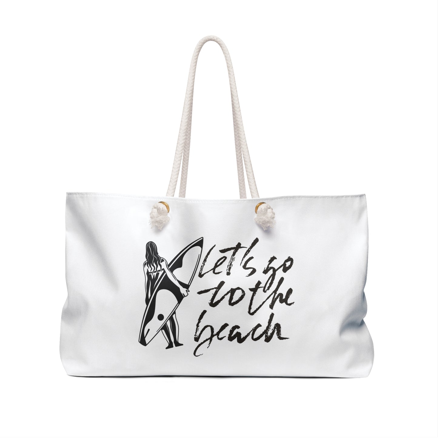 Let's Go To The Beach Weekender Bag