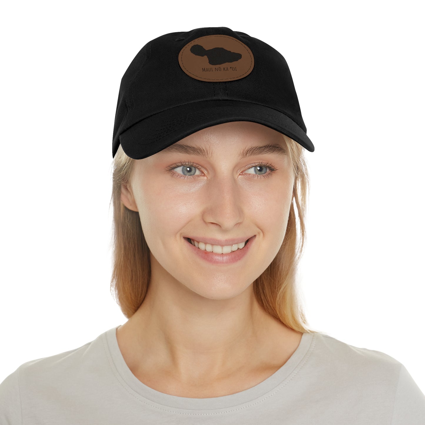 Maui no ka ʻoi Leather Patch Hat