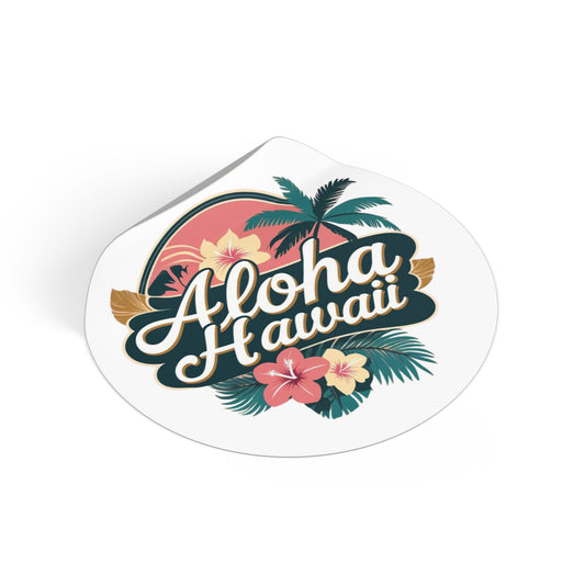 Aloha Hawaii Vinyl Sticker