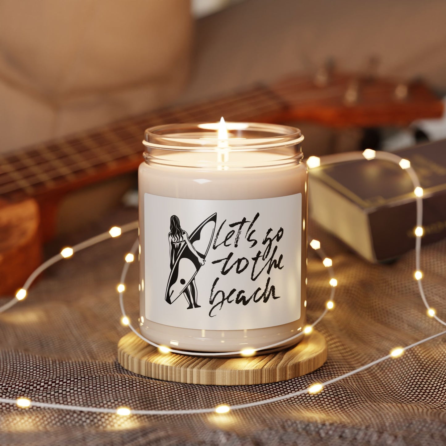 Lets go to the beach Soy Candle