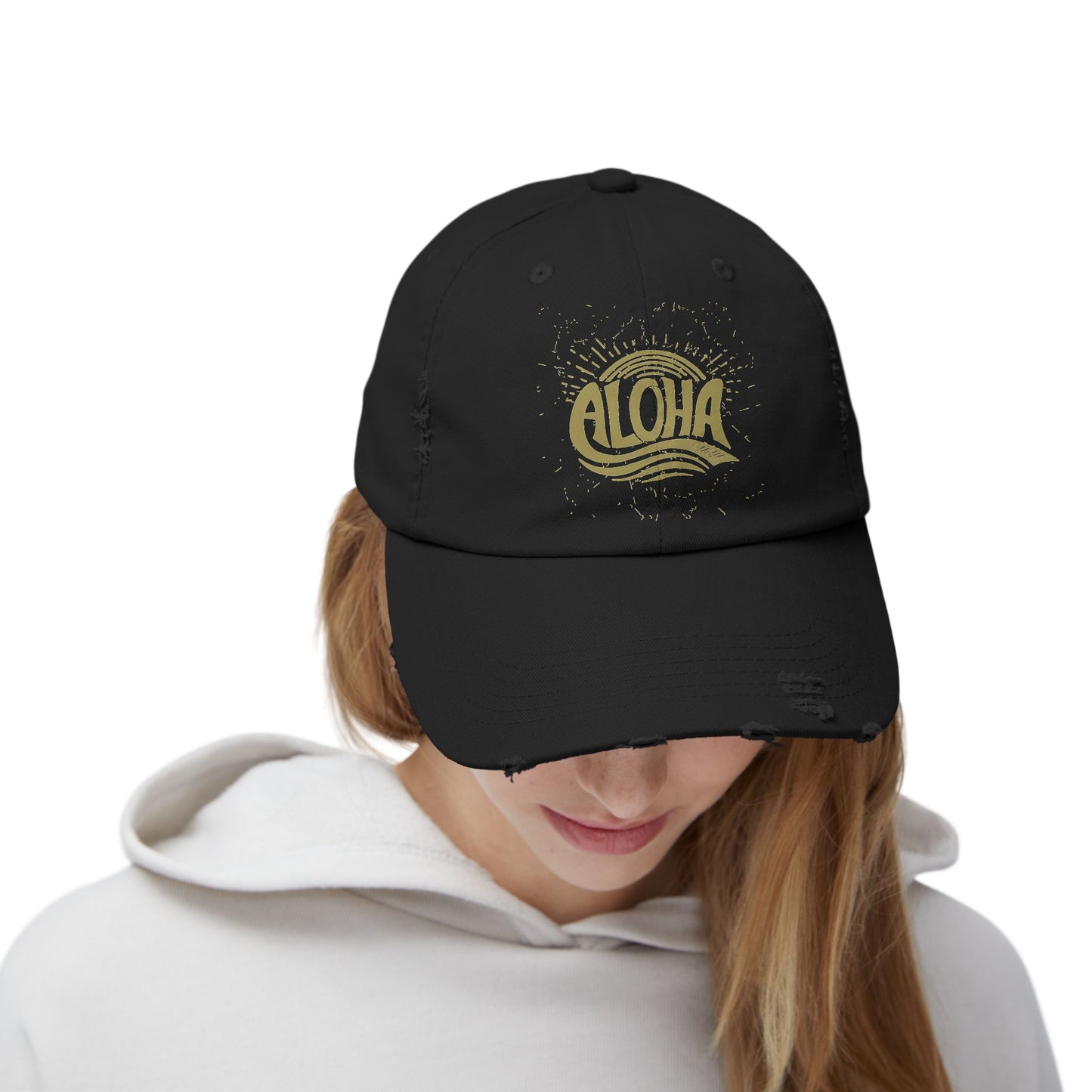 Aloha Distressed Cap
