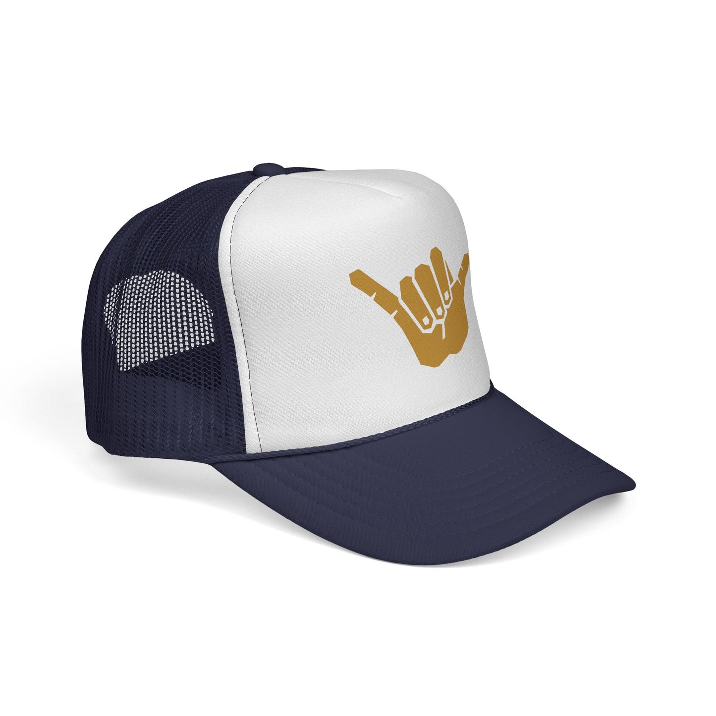 Gold Shaka Trucker Hat