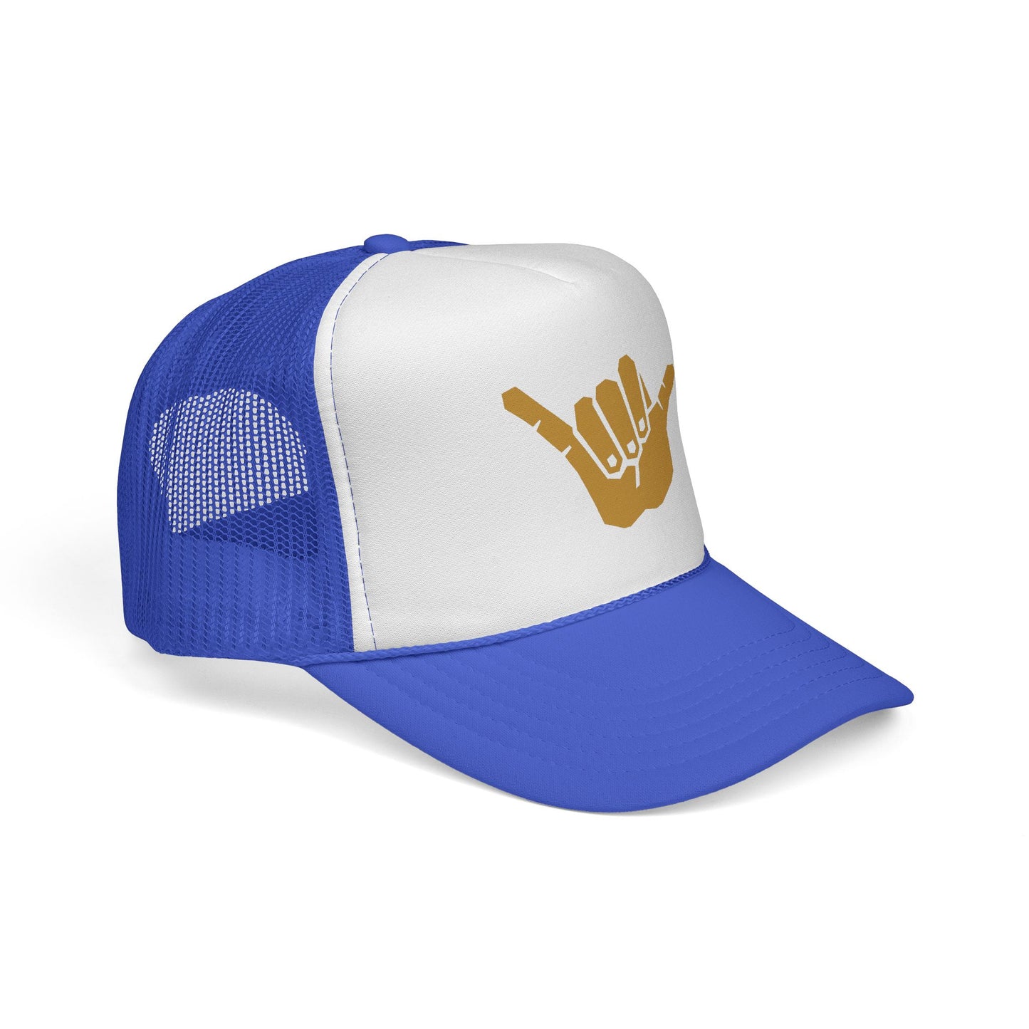 Gold Shaka Trucker Hat