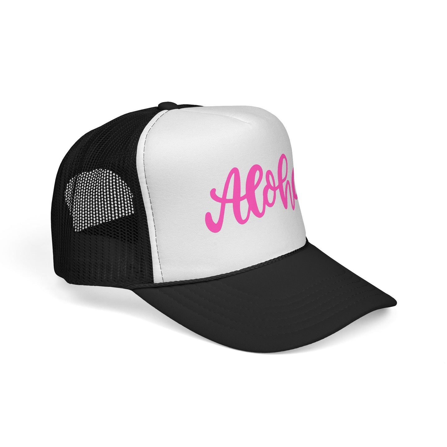 Pink Aloha Trucker Hat