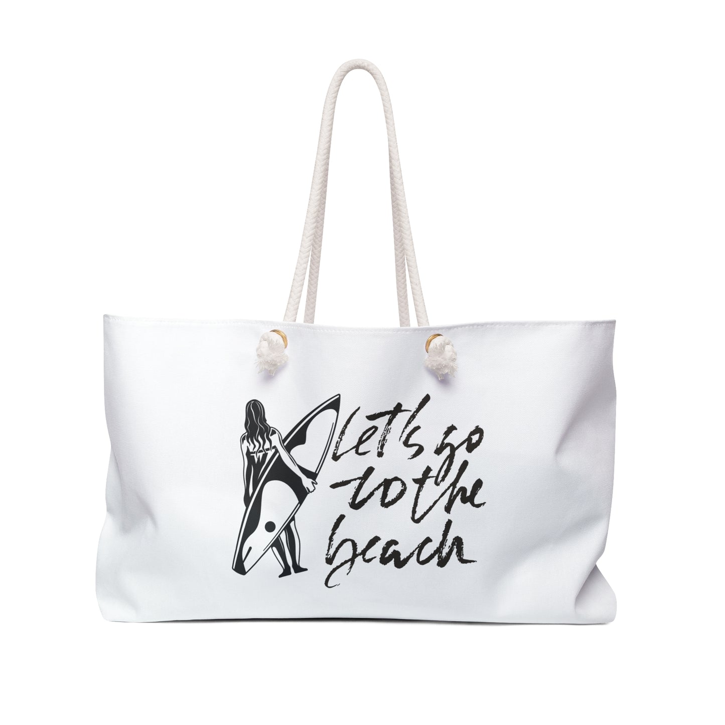 Let's Go To The Beach Weekender Bag