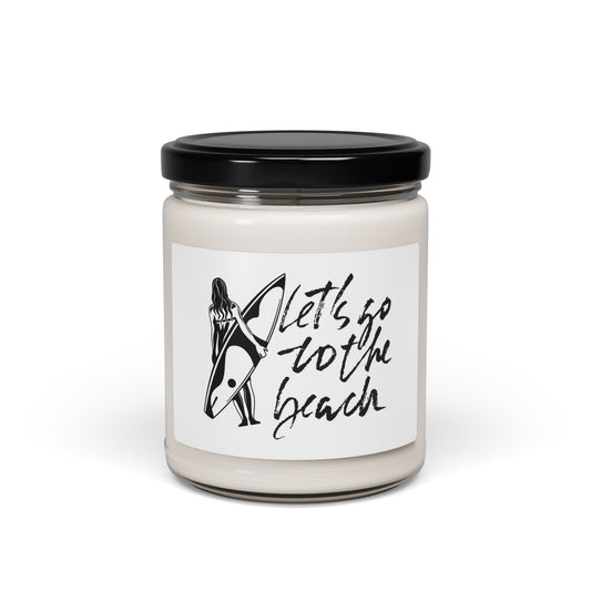 Lets go to the beach Soy Candle