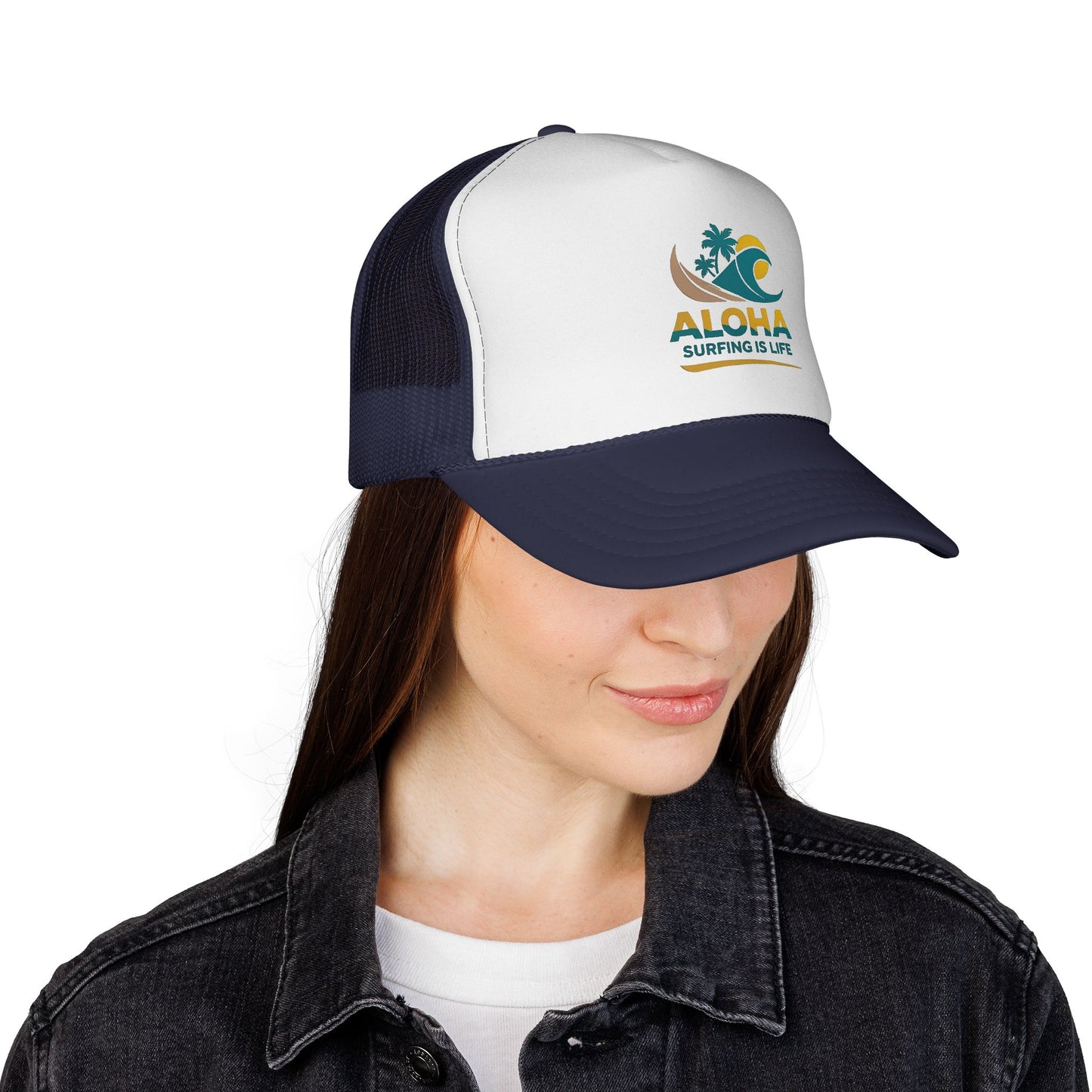 Surfing Is Life Trucker Hat