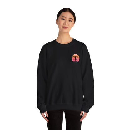 Surfer Sunset Crewneck Sweatshirt