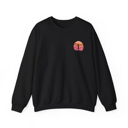 Surfer Sunset Crewneck Sweatshirt