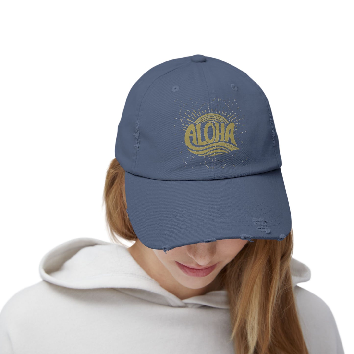 Aloha Distressed Cap