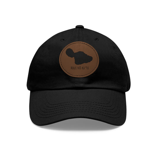 Maui no ka ʻoi Leather Patch Hat