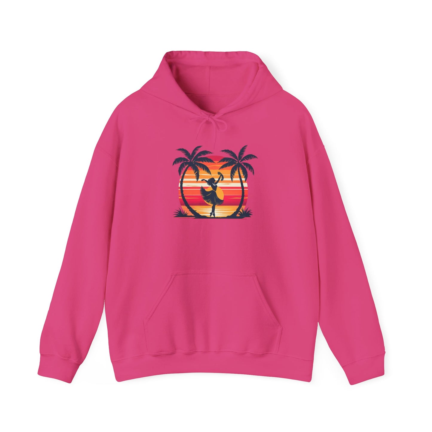 Hula Sunset Unisex Heavy Blend™ Hooded Sweatshirt