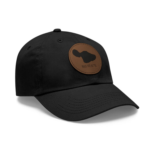 Maui no ka ʻoi Leather Patch Hat