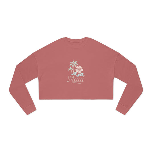 Maui Women's Cropped Sweatshirt