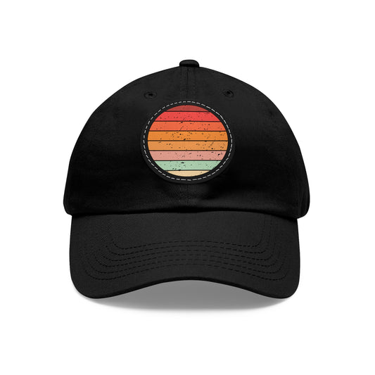 Island Sky Hat with Leather Patch