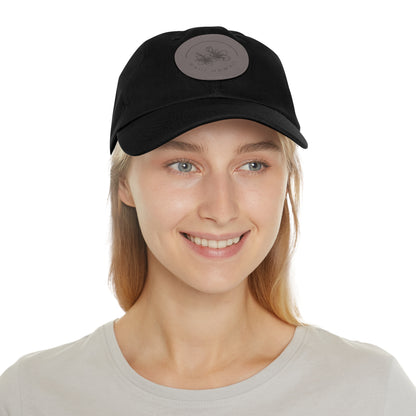 Maui HI Hat with Leather Patch