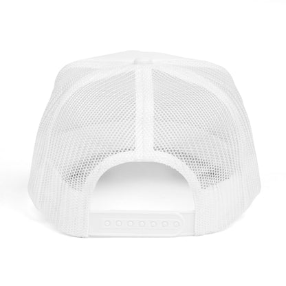 Trendy Foam Trucker Hat with Pink Shaka Sign