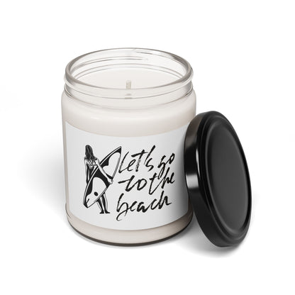 Lets go to the beach Soy Candle