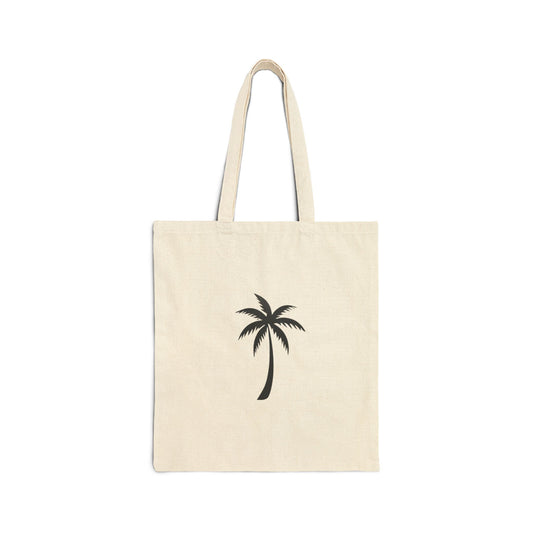 Tropical Palm Canvas Tote Bag