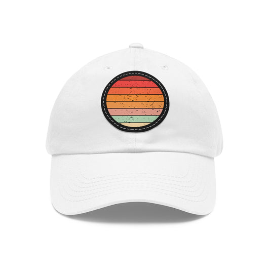 Island Sky Hat with Leather Patch