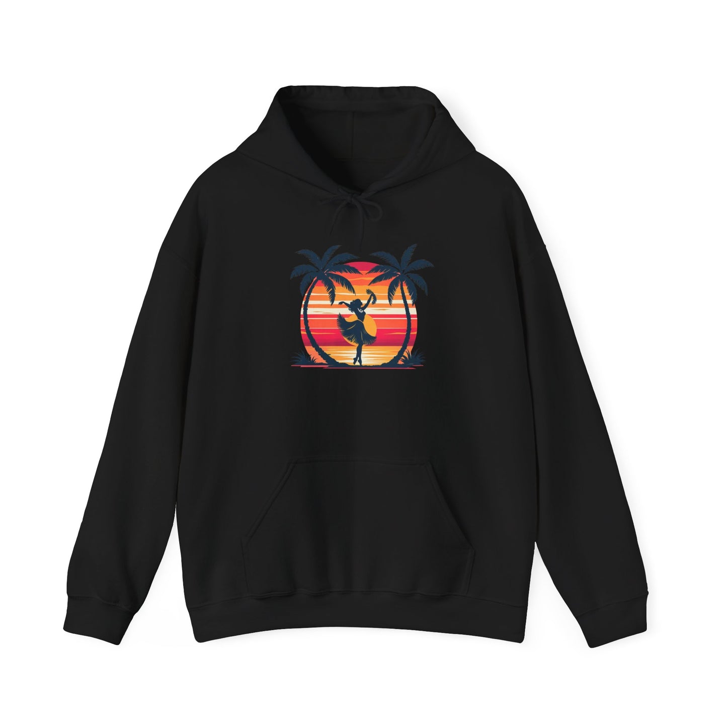 Hula Sunset Unisex Heavy Blend™ Hooded Sweatshirt