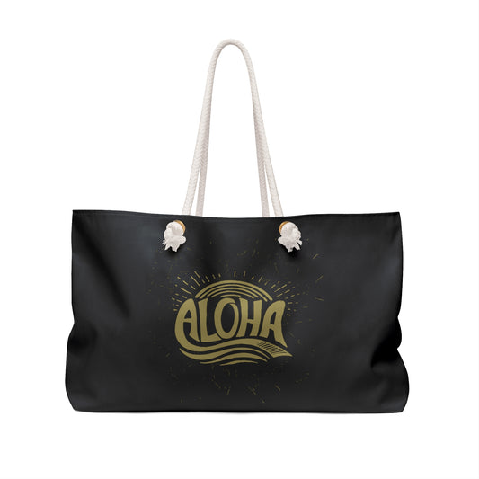 Aloha Weekender Bag - Black