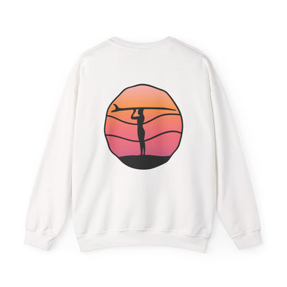 Surfer Sunset Crewneck Sweatshirt